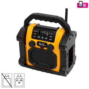 SAL Zvučnik bežični, Bluetooth, Power Bank, FM, 10W - BTWORKPRO