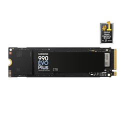 Samsung 2TB 990 EVO Plus M.2 80mm PCI-E 5.0 X2 NVME, V-Nand