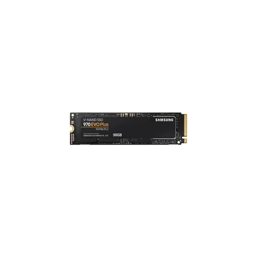 SSD disk SAMSUNG 970 Evo Plus (500 GB, sučelje M.2 NVME, brzina čitanja 3500 MB/s, brzina pisanja 3200 MB/s)