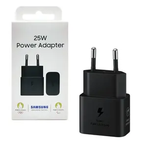 Samsung brzi kućni punjač bez kabela, 25W crni