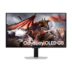 Samsung LS32DG802SUXDU | 32 " | OLED | 4K | 16:9 | 240 Hz | 0.03 ms | 3840 x 2160 pixels | 200 cd/m2 | HDMI ports quantity 2 | Silver