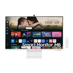 Samsung M80D computer monitor 81.3 cm (32") 3840 x 2160 pixels 4K Ultra HD LED White
