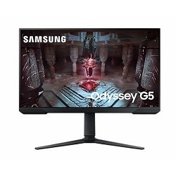 Monitor Samsung ODYSSEY G5 G51C (27, VA, 2560 x 1440 piksela, 16:9, 1 ms, 300 cd/m2, 2 HDMI porta, 165 Hz)