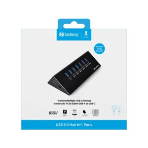 sandberg-usb-30-hub-6-1-ports-3233-e0011156.webp