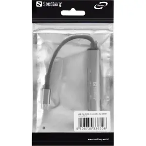 Sandberg USB-C to 3xusb-A + 2xusb-C Hub Saver