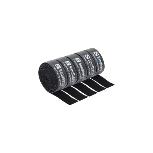 Sandberg velcro / hedgehog cable organizer 5x 1m