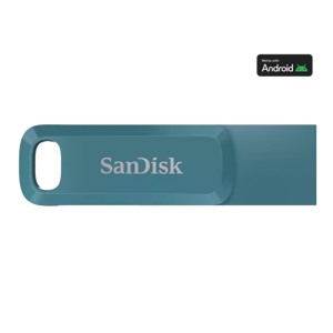 SanDisk 512GB Ultra Dual Drive Go USB-C/A 3.2 USB ključ (moder)