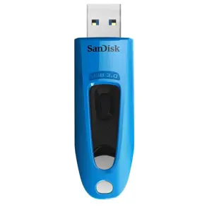 SanDisk Ultra 64GB USB 3.0 memory stick - blue