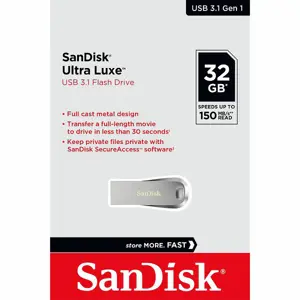 SANDISK USB 3.1 FLASH DRIVE ULTRA LUXE 32GB