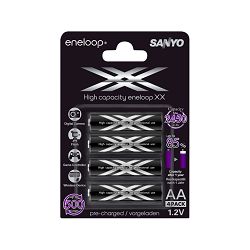 Baterija SANYO ENELOOP XX NI-MH 2450mAh HR-3UWXB-4BP