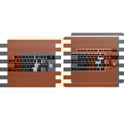 Satechi Vegan-Leather Premium Desk Mat - Brown