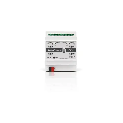 Aktuator za rolete s 2 kanala SATEL KNX KNX-BSA12L (24V DC)