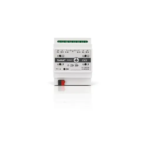 Dimerač s dva kanala SATEL KNX-DIM21