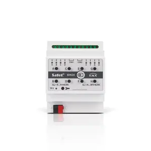 Satel KNX-BIN24 smart home actuator DIN rail-mounted 8 channels