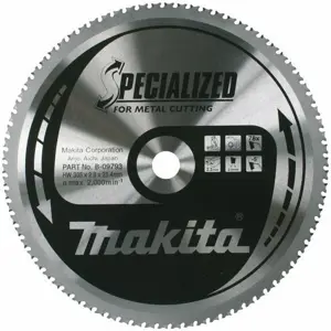 Saw blade Makita 305x25.4x78t thin sheet