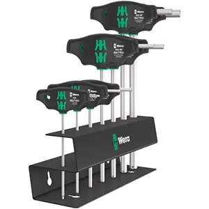 Screwdriver set Hex-Plus profile 454/7 HF, 7pcs