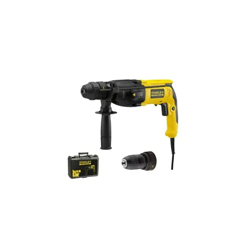 Rotacijski čekić STANLEY SDS+ 800W (2.4 J, 0-4,670 rpm, uključuje kovčeg)