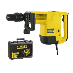 SDS MAX 1600W 5-15 J, 900 - 1,890 ipm hammer, case