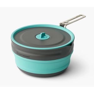 Lonac za kampiranje SEA TO SUMMIT Frontier Pot 2.2 L zeleno sivi