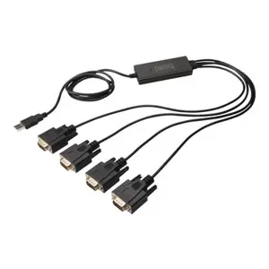 Serijski adapter DIGITUS DA-70159 (USB, RS-232 x 4)
