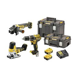 Set alata DEWALT DCK329P2T Combo Set 18V (DCD796+DCG405+DCS335) 2x5.0Ah