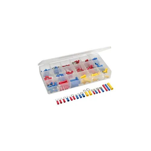 Set kabelskih stopica izoliranih 0,5-2,5 mm2, 200 dijelova, InLine