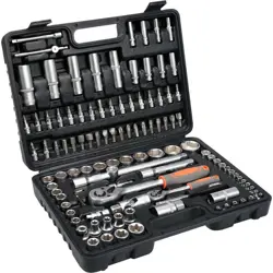 Set of 108 pieces spanners 1/2", 1/4" T58685 STHOR
