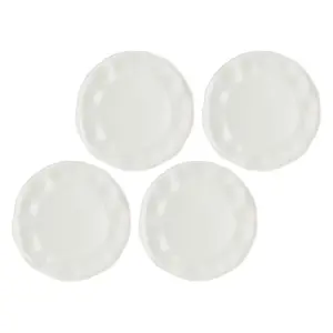Set of 4 dinner plates LUNIA