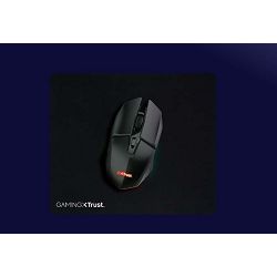 Set TRUST GXT 112 Felox, miš i podloga, Gaming, bežični crni