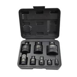 Set za smanjenje udara AWTOOLS (8 komada, CrMo, crna linija)
