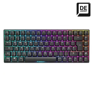 Sharkoon SKILLER SGK50 S3 keyboard Gaming USB QWERTZ German Black