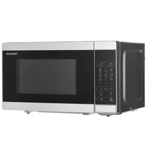 Sharp YC-MG02E-S microwave Countertop Combination microwave 20 L 800 W crna, Steel