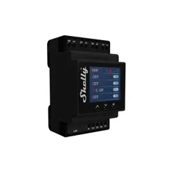 Shelly - DIN rail - "Pro 4PM" - Relay · max. 40A 1 phase - 4 channels - measuring function
