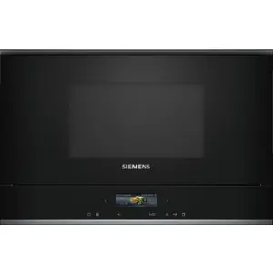 Siemens BF722R1B1 microwave Black Solo microwave Built-in 21 L 900 W