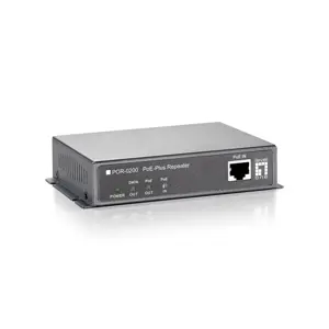 Signal Amplifier LevelOne PoE+ 1xPoE gray