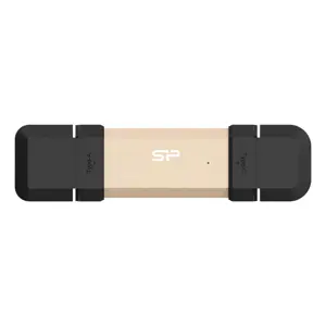 Silicon Power DS72 USB flash drive 1 TB USB Type-A / USB Type-C 3.2 Gen 2 (3.1 Gen 2) Gold