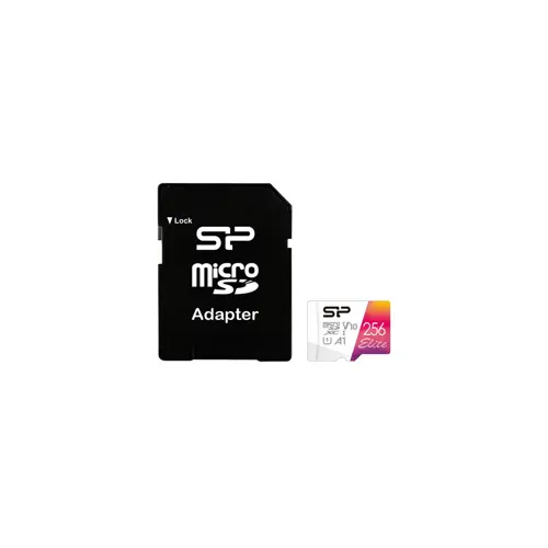Micro SD kartica SILICON POWER SP256GBSTXBV1V20SP (256GB, Class 10)