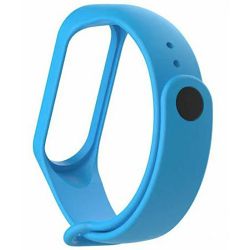 Silikonska narukvica za XIAOMI Mi band 3, 4, 5 6, NEON M4 M6, plava