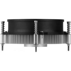 SilverStone CPU Cooler NT09-1700, Low-profile CPU heatsink for Intel LGA1700, Supports Intel LGA 1700 processors, low profile systems, 45mm height, Low noise quiet 92mm fan, Aluminium fins, Black