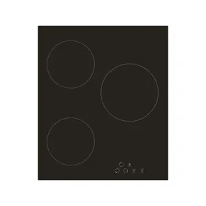 Simfer Hob H4.030.DECSP Vitroceramic Number of burners/cooking zones 3 Touch Black