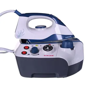SINGER SHG6201 steam ironing station 850 W 1.2 L Stainless Steel soleplate Black, Blue, Grey