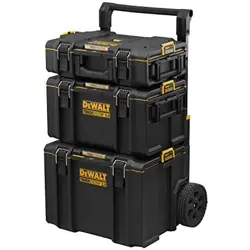 Skrinja za alat Tough System 2.0 3u1 DEWALT DWST83402-1 (crna, izdržljiva, otporna na vodu)
