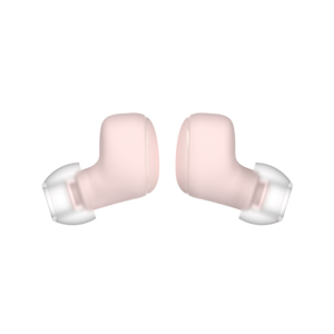 Slušalice bežične KSIX Neutron, USB-C, kopča za karabiner, baterija 4h+16h, roze