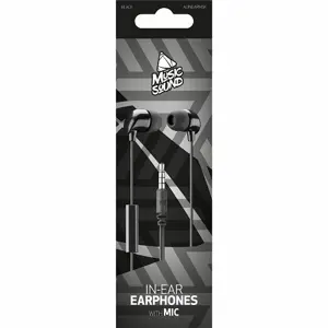 Slušalice CELLULARLINE Music Sound, In-Ear, 3,5mm crne