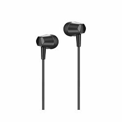 Slušalice HOCO M34 Honor crne (žične, 3.5mm, s mikrofonom, 1.2 met)