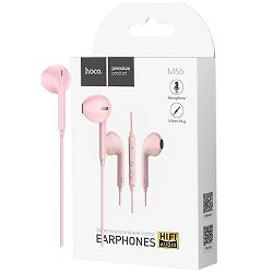 Slušalice HOCO M55 Memory sound sa mikrofonom (1.2 met, pink)