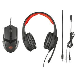 Slušalice s mikrofonom i miš TRUST gaming GXT784, 3.5mm