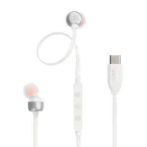 Slušalice JBL T310C USB bijele