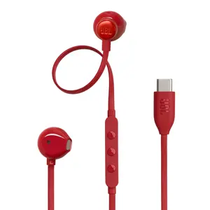 Slušalice JBL TUNE 305TWS (crvene, žične, in-ear)