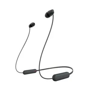 Slušalice SONY WI-C100 BT, WIC100B.CE7, In-Ear, Bluetooth, Black